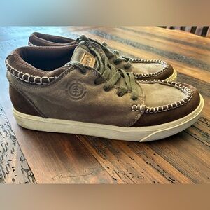 Element Brown and Tan Sneakers